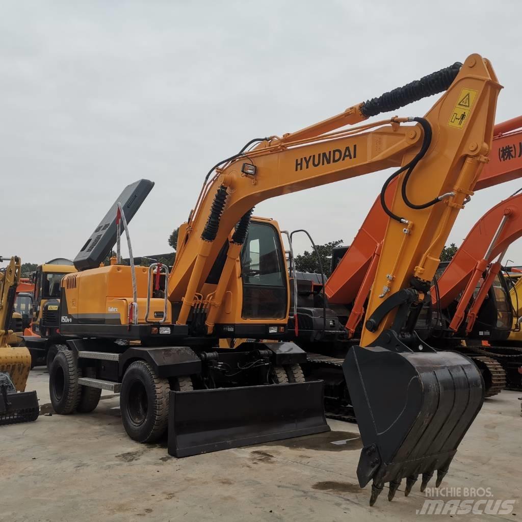Hyundai R 150W Escavadoras de rodas