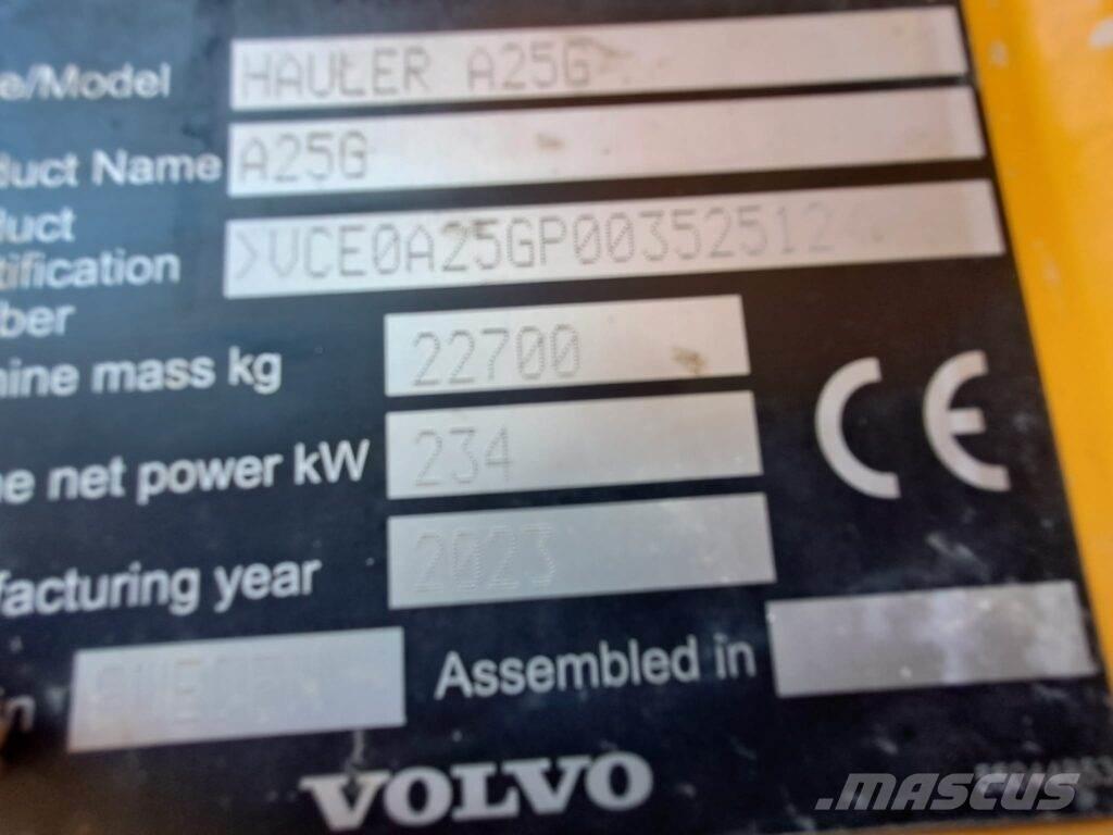 Volvo A25G Camiões articulados