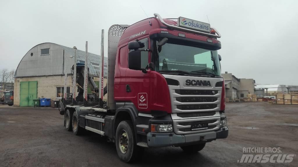 Scania R410 Camiões de transporte de troncos