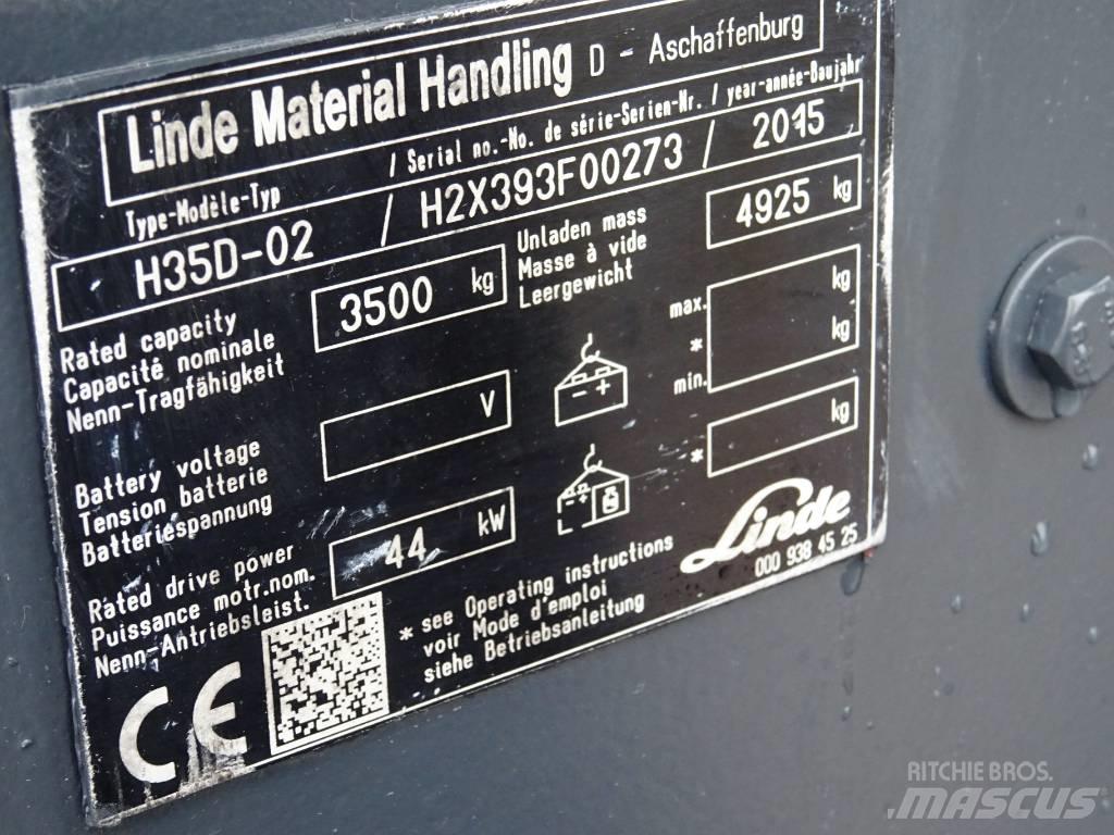 Linde H35D-02 Empilhadores Diesel