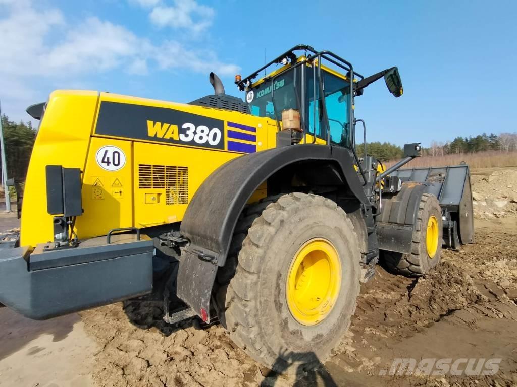 Komatsu WA 380-8 Pás carregadoras de rodas