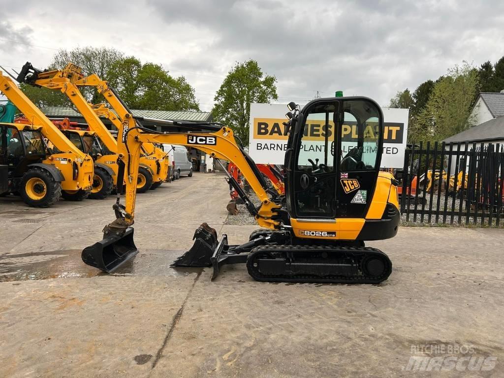 JCB 8026 CTS Mini Escavadoras <7t