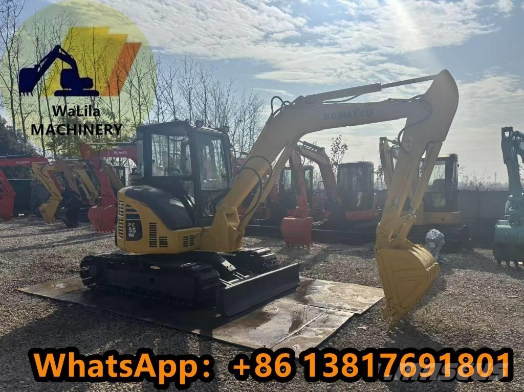 Komatsu PC 55 MR Mini Escavadoras <7t