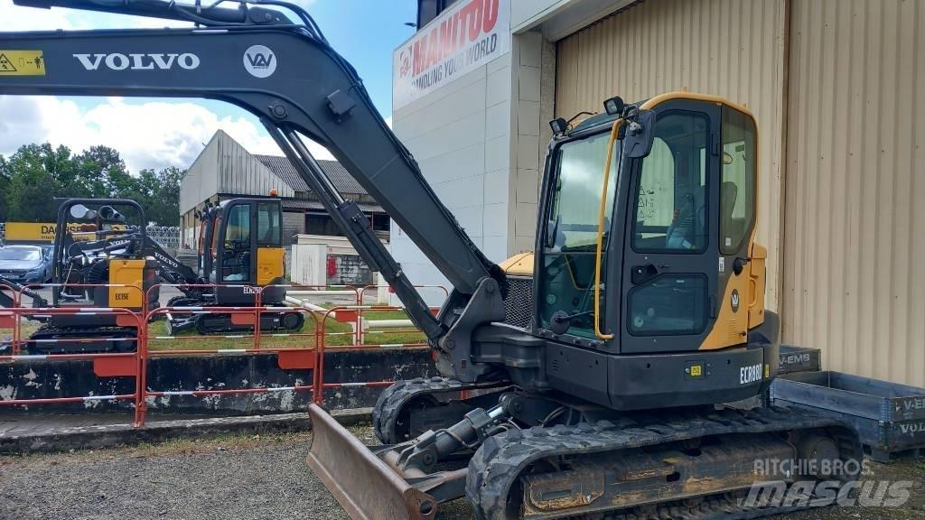 Volvo ECR 88 D Escavadoras de rastos