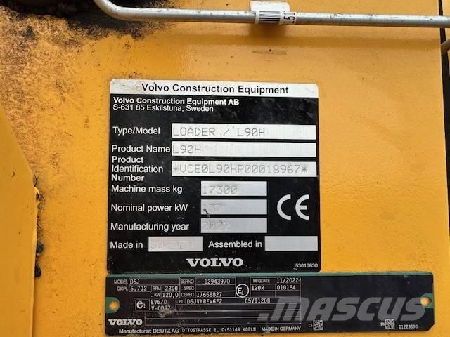 Volvo L 90 H Pás carregadoras de rodas
