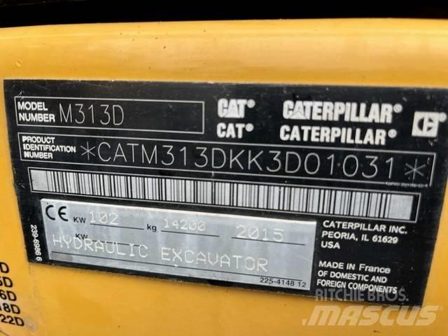 CAT M 313 D Escavadoras de rodas