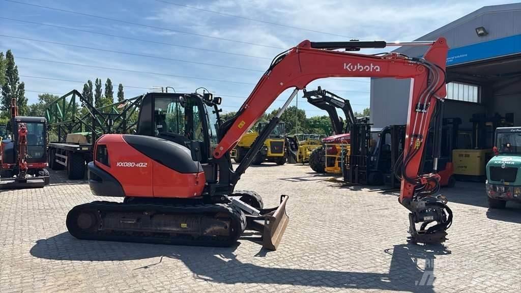 Kubota KX080-4 Escavadoras especiais
