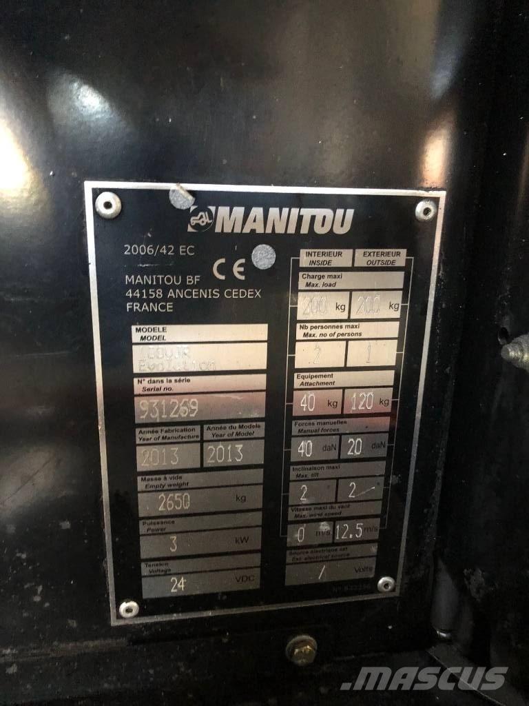 Manitou 100 VJR Elevadores de tesoura