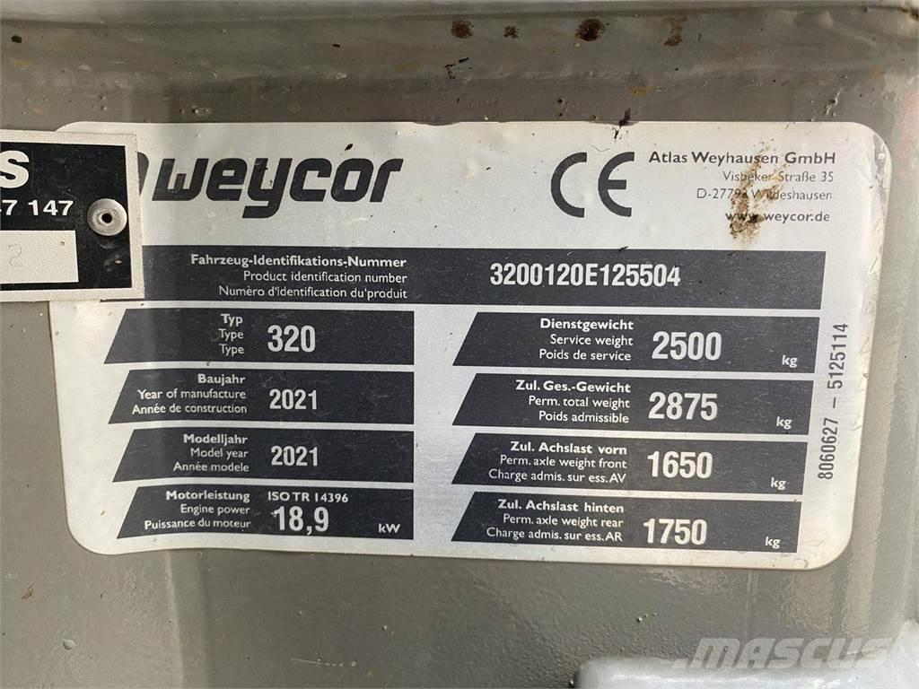 Weycor AR320 Cab Carregadora multifunções