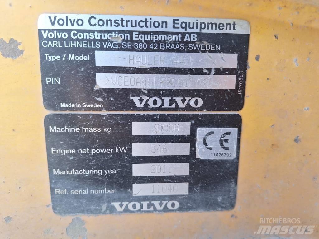 Volvo A40F DUMPPERI Camiões articulados