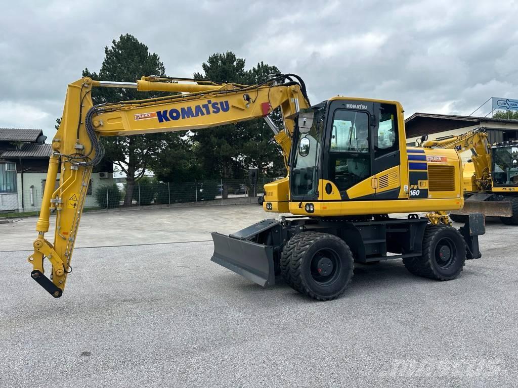Komatsu PW 160-11EO Escavadoras de rodas