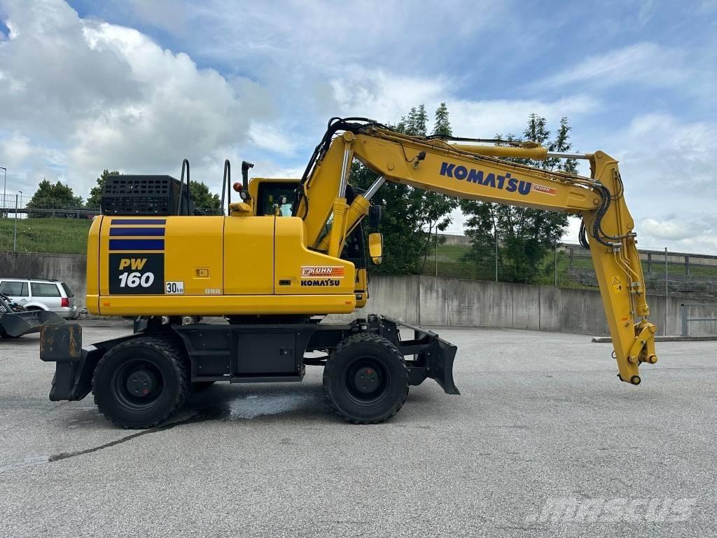 Komatsu PW 160-11EO Escavadoras de rodas