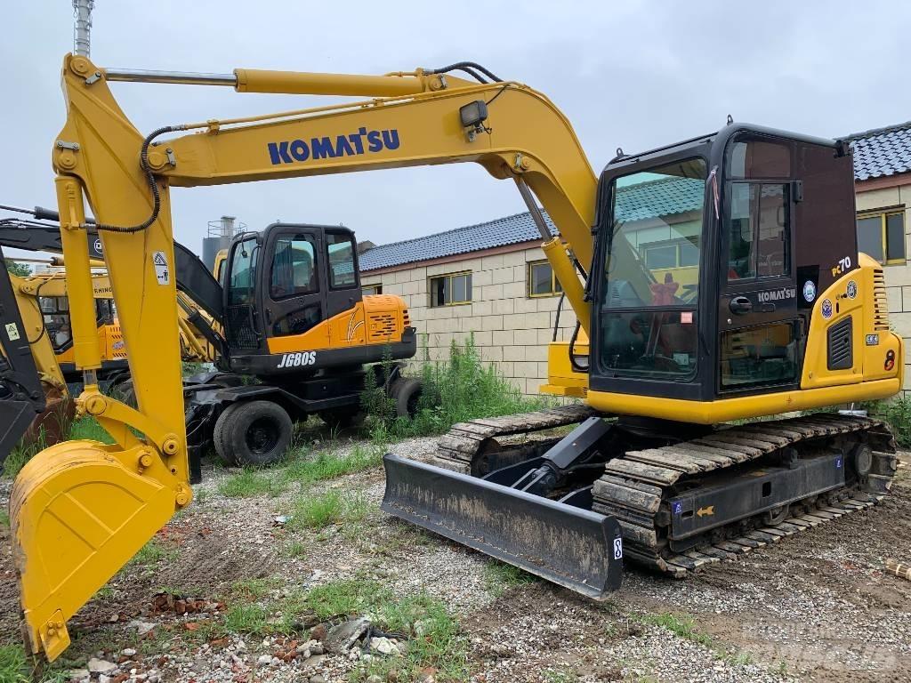 Komatsu PC 70 Escavadoras Midi 7t - 12t