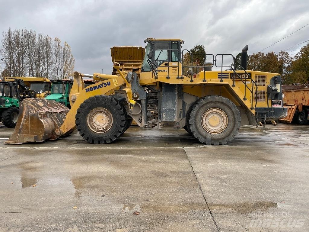 Komatsu Wa600-6 Pás carregadoras de rodas
