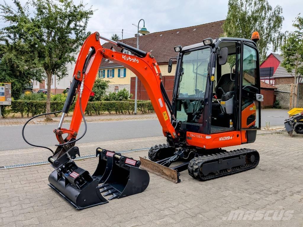 Kubota KX 019-4 Mini Escavadoras <7t