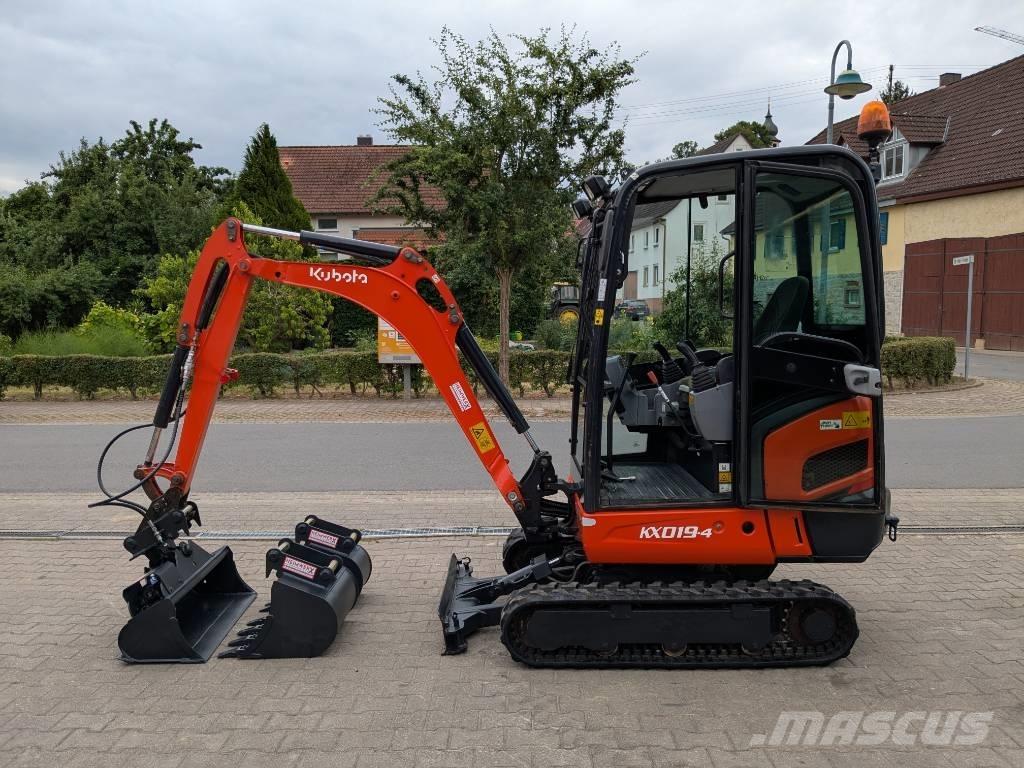 Kubota KX 019-4 Mini Escavadoras <7t