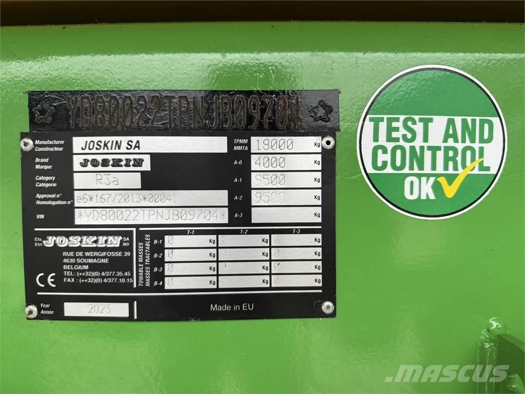 Joskin KTP 22/50 Reboques transporte animais