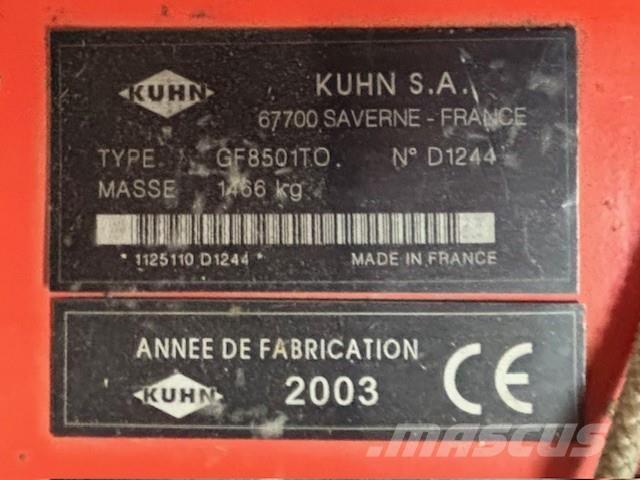 Kuhn GF 8501 TO Ancinho virador