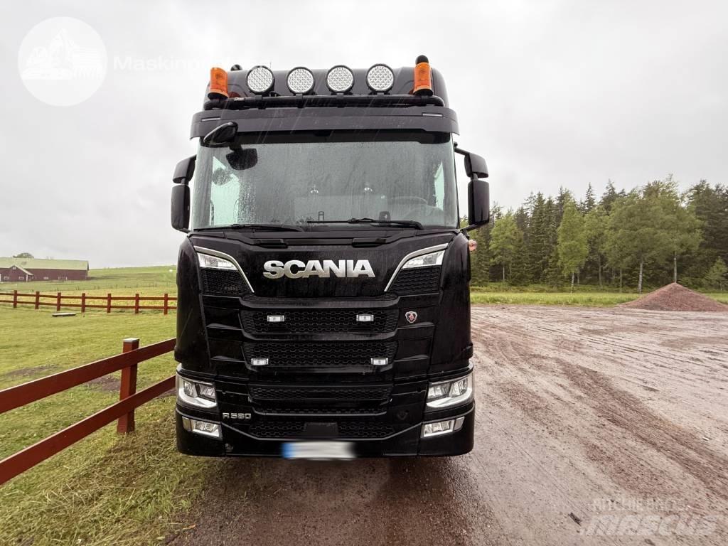 Scania R 580 Camiões de transporte de troncos