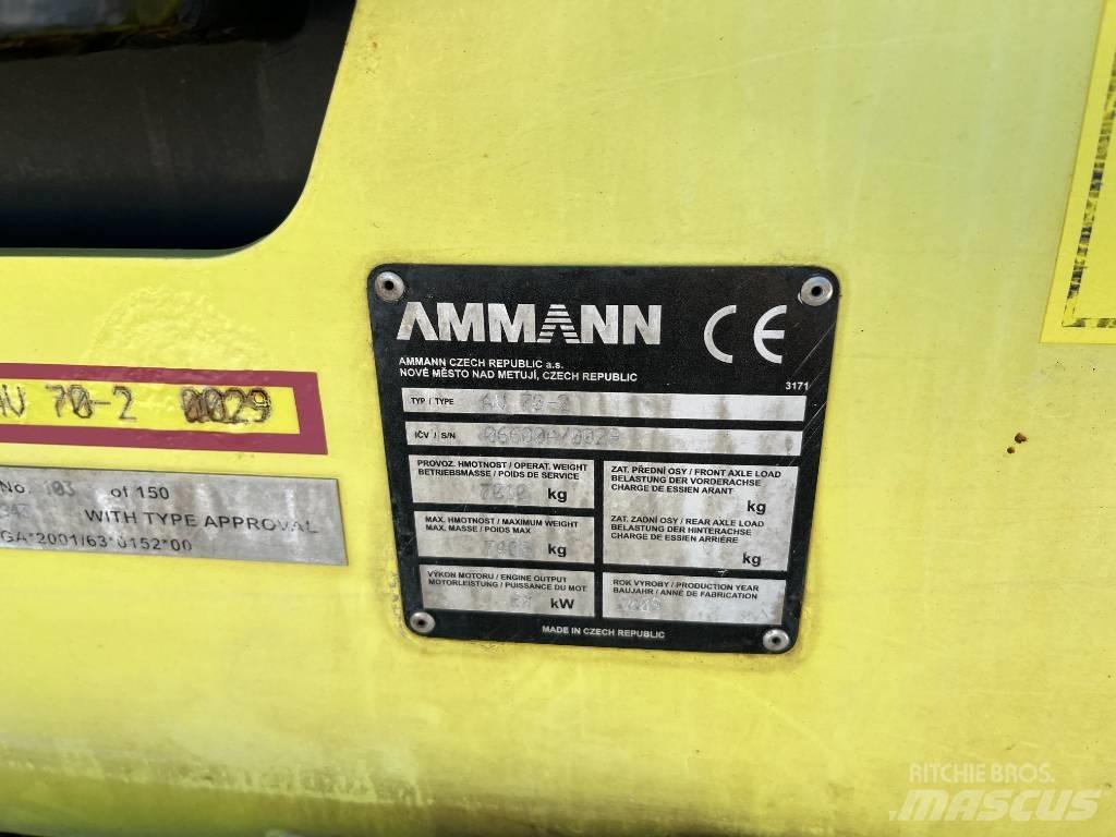 Ammann AV 70-2 Cilindros Compactadores tandem