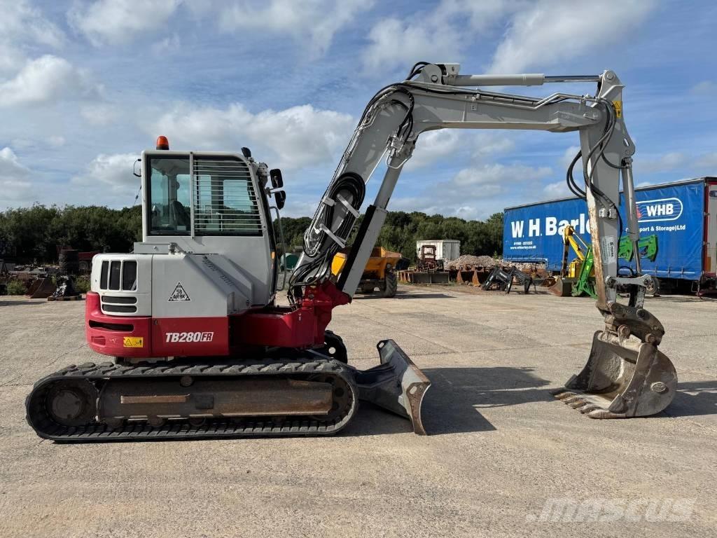 Takeuchi TB 280 FR Mini Escavadoras <7t