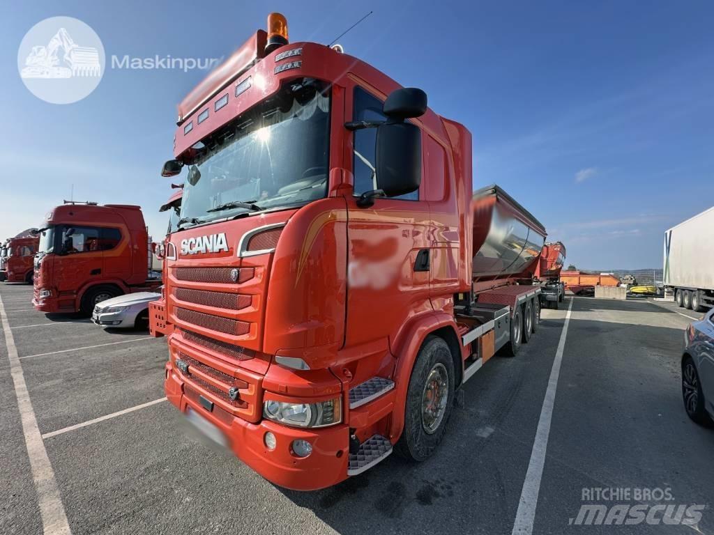 Scania R 520 LB Camiões Ampliroll