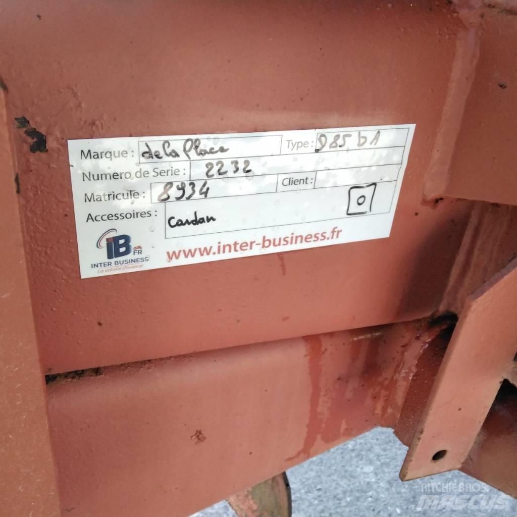 Delaplace D85BA Reboques Agrícolas basculantes