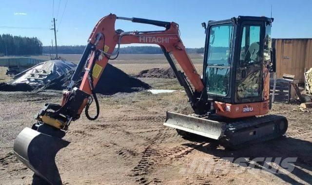 Hitachi Zaxis 26 U Mini Escavadoras <7t