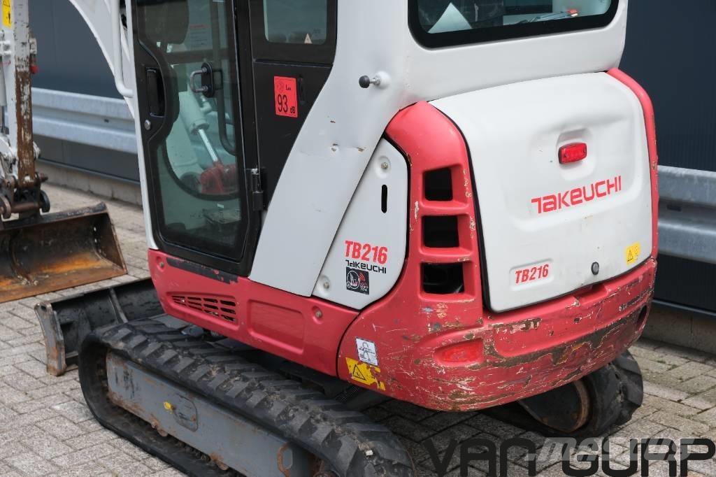 Takeuchi TB216 | 2018 Mini Escavadoras <7t