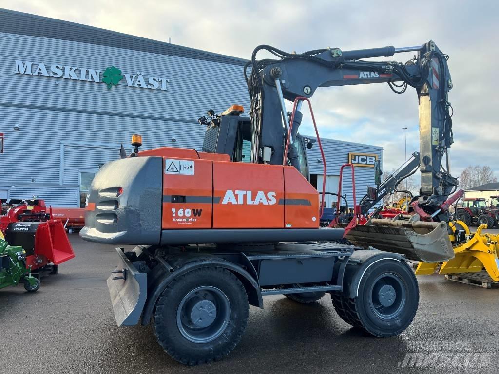 Atlas 160 W Escavadoras de rodas