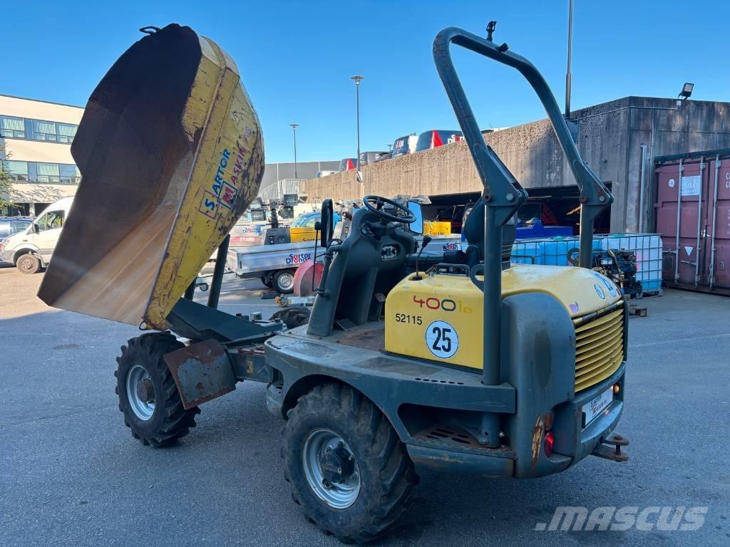 Wacker Neuson 4001 Dumpers de obras