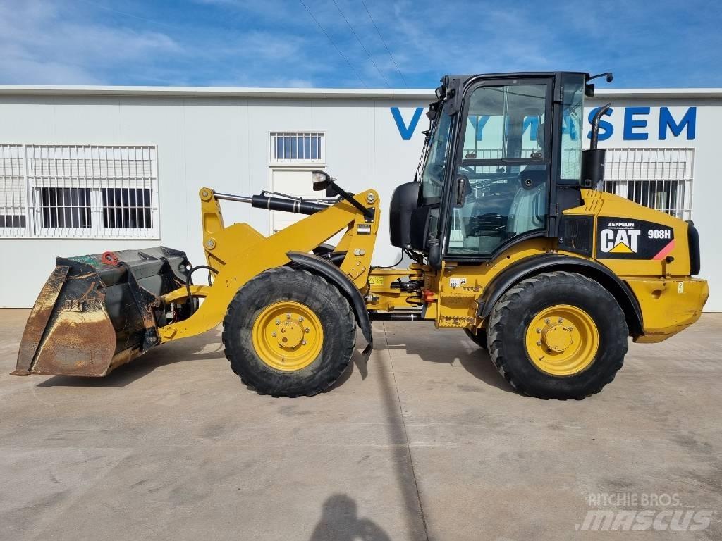 CAT 908 H Pás carregadoras de rodas
