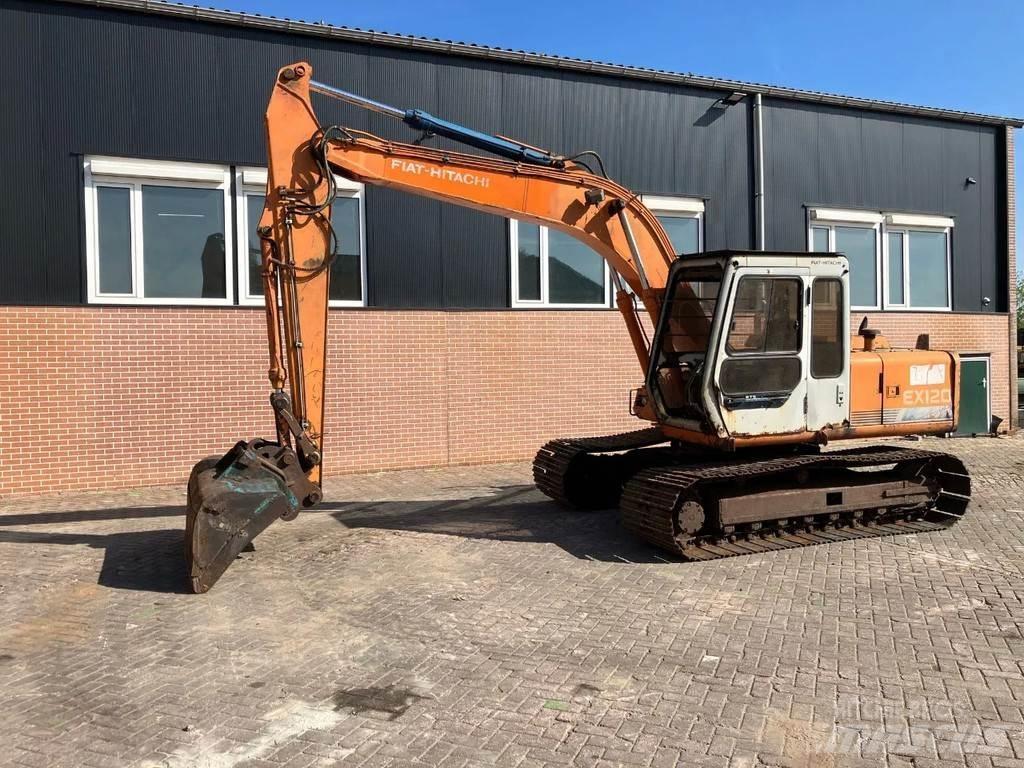 Fiat Hitachi EX120 Escavadoras de rastos