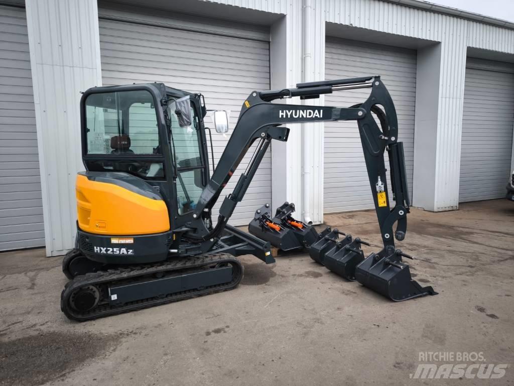 Hyundai HX 25 AZ Mini Escavadoras <7t