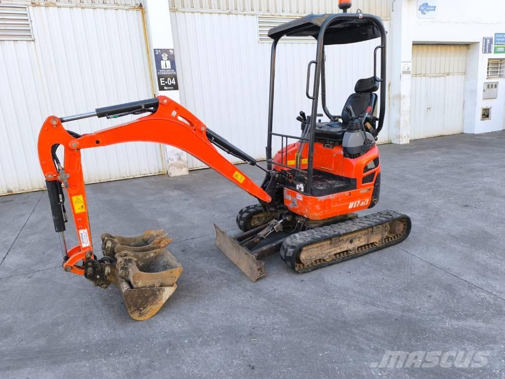 Kubota U 17-3 Mini Escavadoras <7t