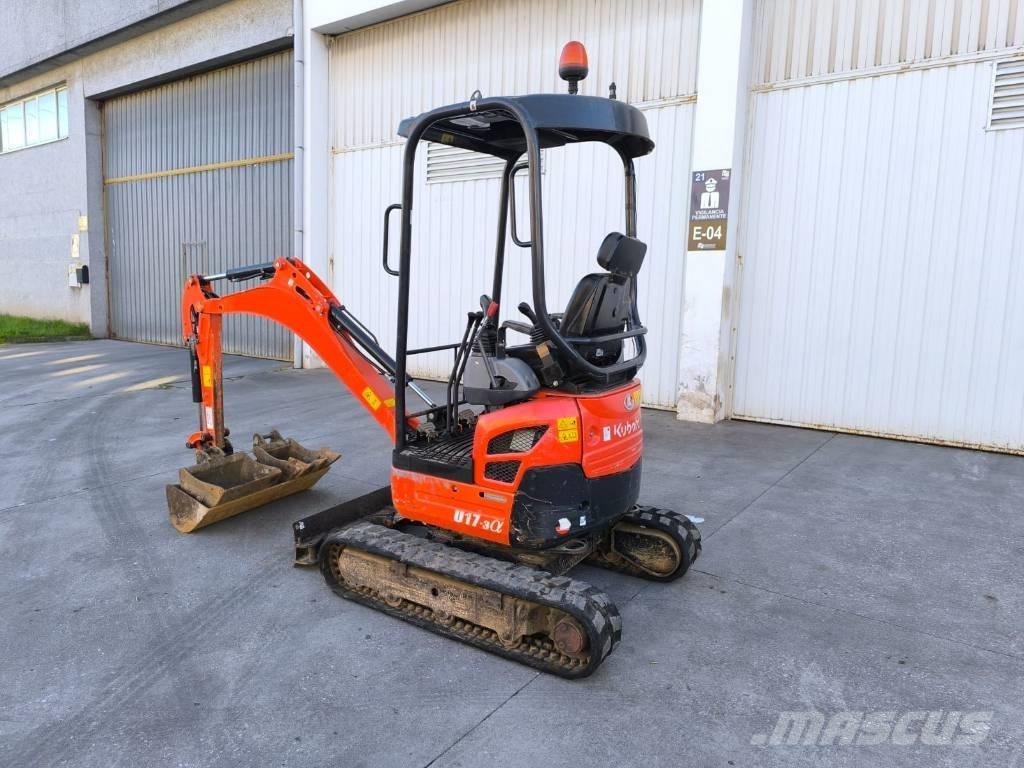 Kubota U 17-3 Mini Escavadoras <7t