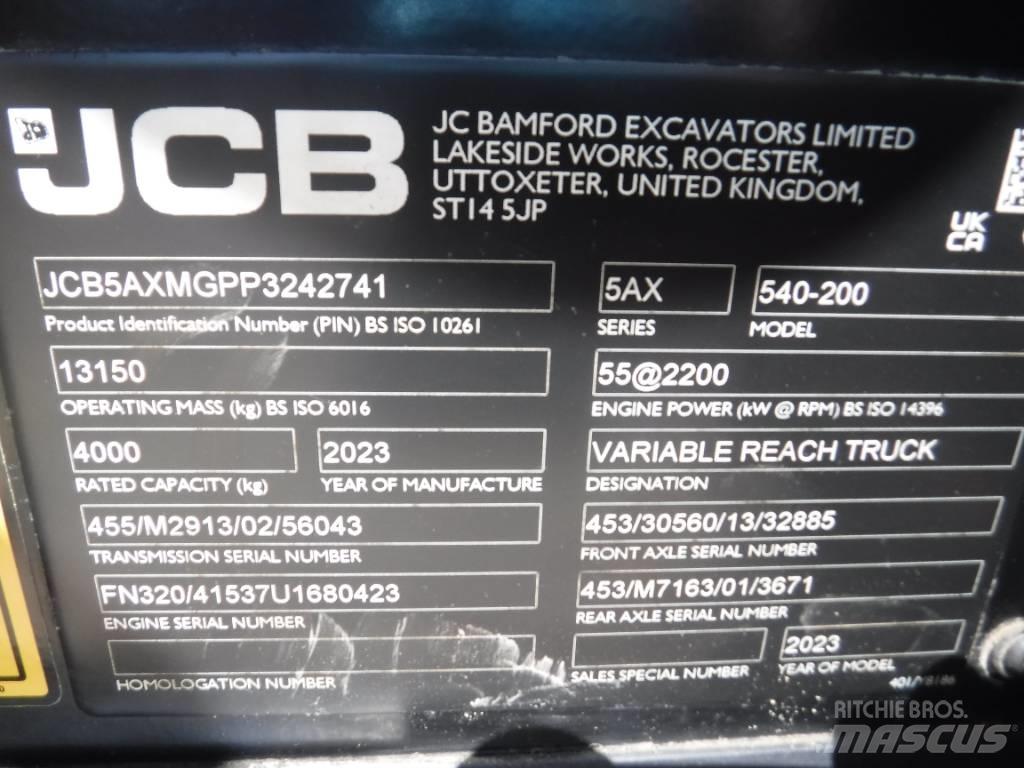 JCB 540-200 Manipuladores telescópicos