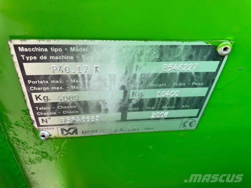 Merlo P 40.17 K Manipuladores telescópicos
