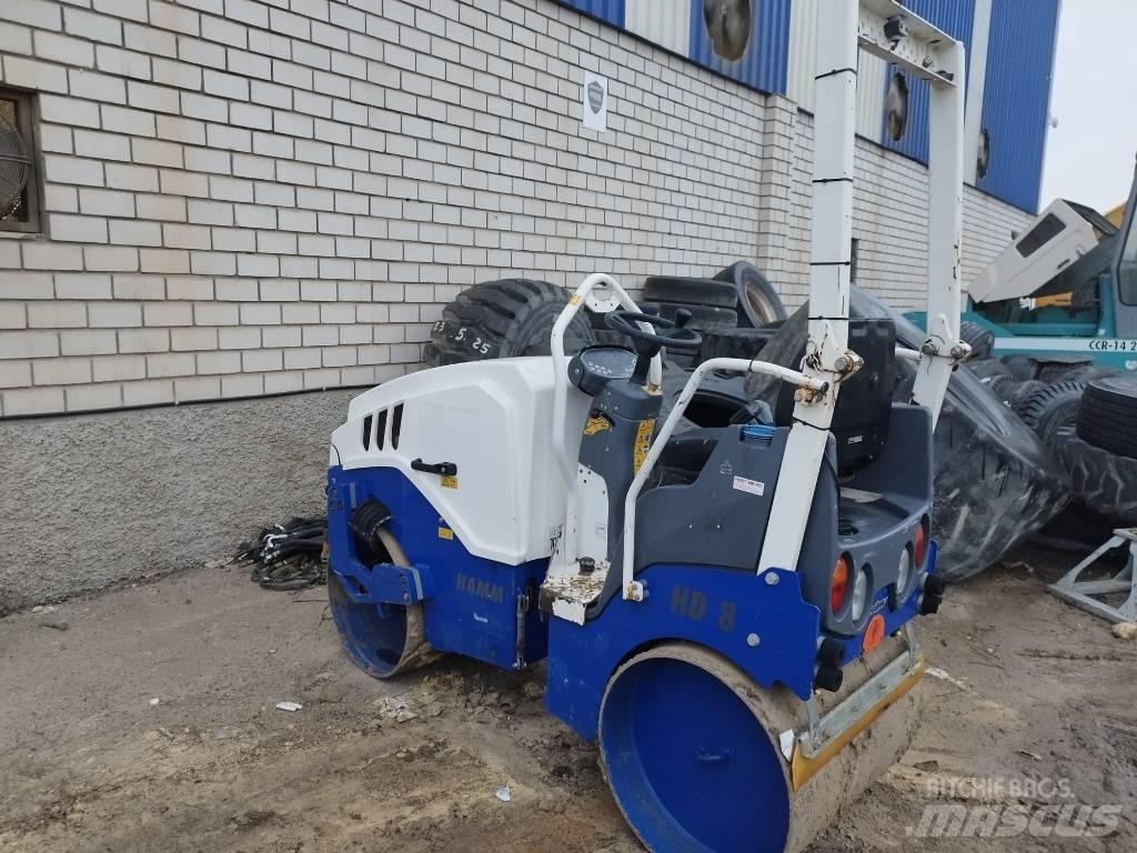 Hamm HD 8 VV Cilindros Compactadores tandem