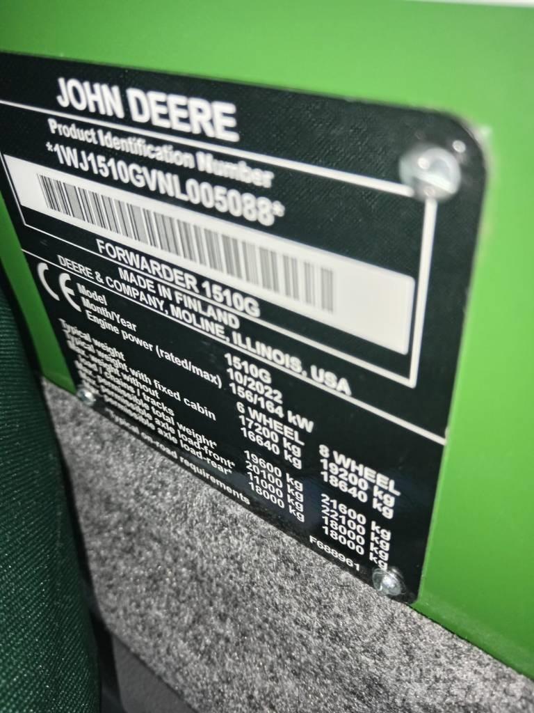 John Deere 1510 G Forwarders florestais