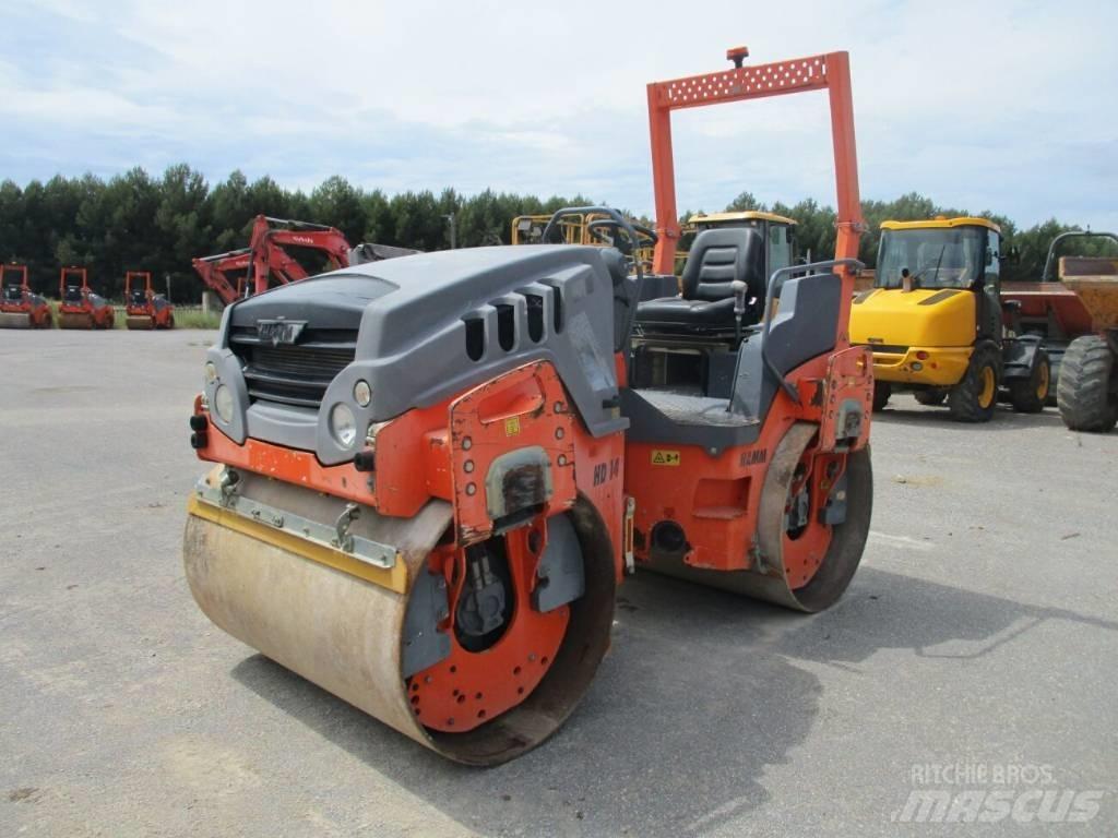 Hamm HD 14 VV Cilindros Compactadores tandem