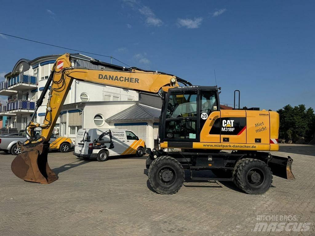 CAT M 318 F Escavadoras de rodas