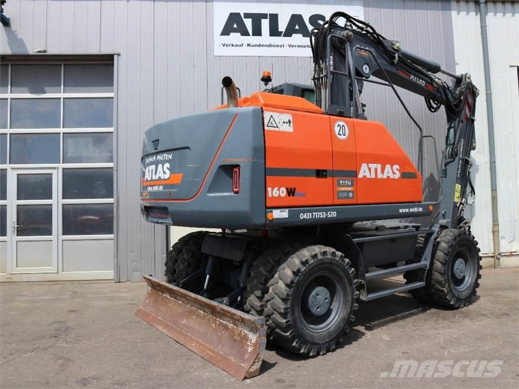 Atlas 160W-BLUE Escavadoras de rodas