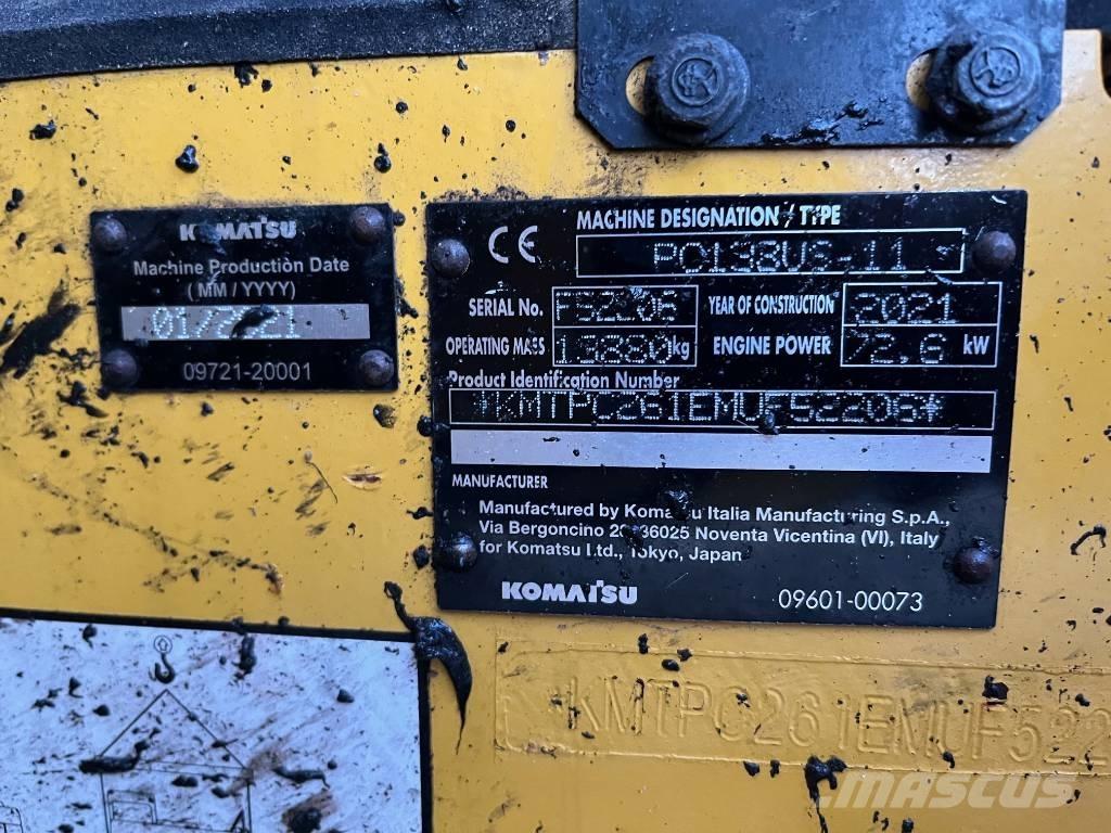 Komatsu PC 138 US-11 Escavadoras de rastos