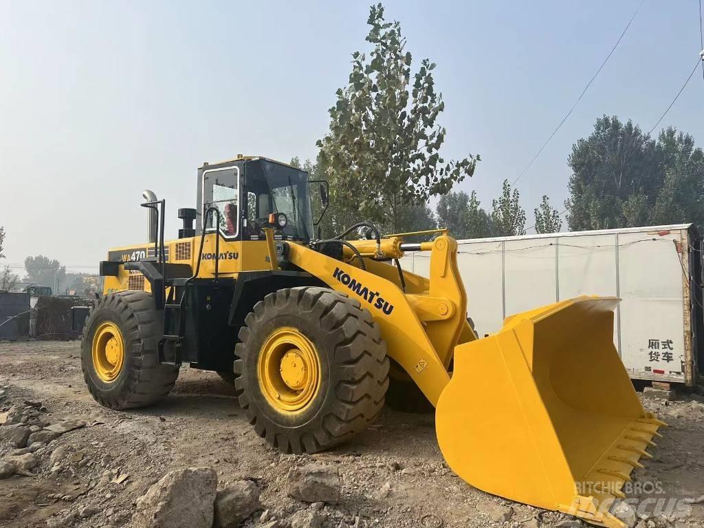 Komatsu WA 470 Pás carregadoras de rodas