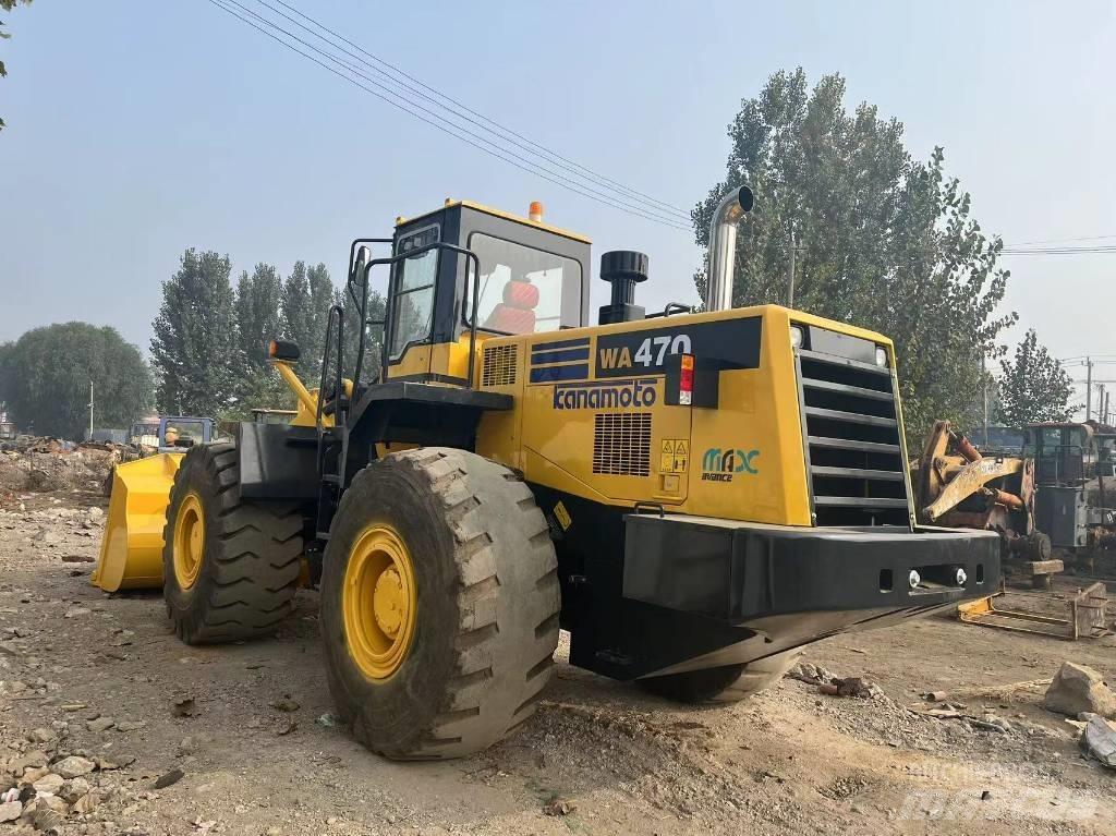 Komatsu WA 470 Pás carregadoras de rodas