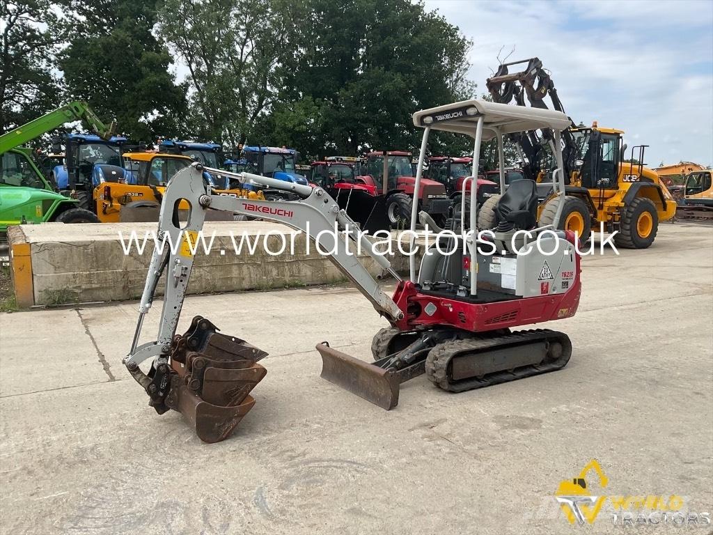 Takeuchi TB 216 Mini Escavadoras <7t