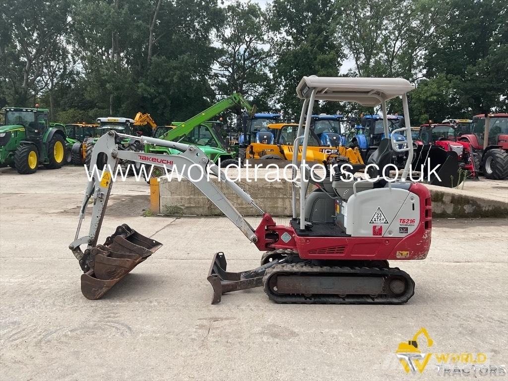 Takeuchi TB 216 Mini Escavadoras <7t