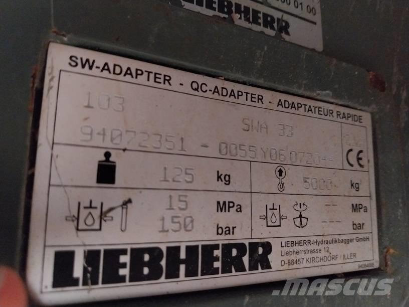 Liebherr SW 33 hydr Conectores