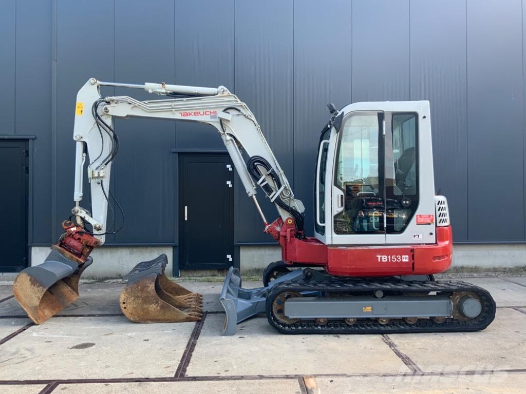 Takeuchi TB 153 FR Mini Escavadoras <7t